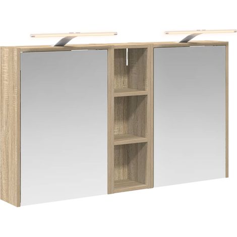 Maison Exclusive - Badezimmerschrank-Set 3 Stk. 106 x 16 x 62,5 c (1/5)
