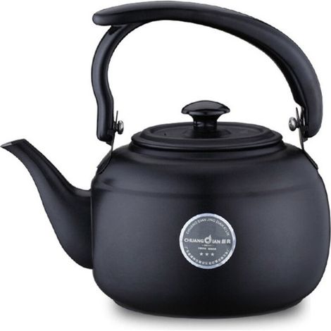Bardusch-Bouilloire en acier inoxydable 1 L, noire, pour la cuisine. (1/5)