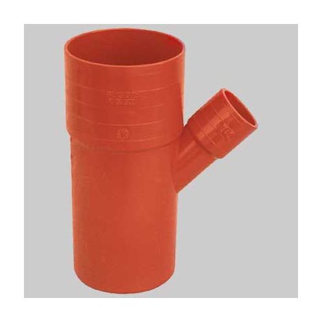 DERIVAZIONE RIDOTTA 45  ° PVC  100 x 40     MADE IN ITALY