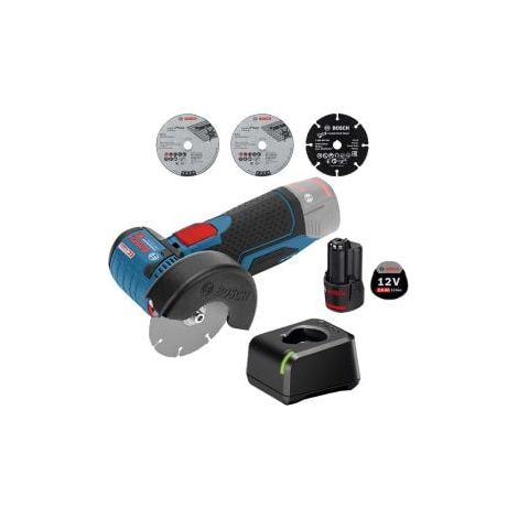 Bosch Akku-Winkelschleifer GWS 12V-76 Ø 76 mm/ 1x 2,0 Ah Akku + Ladegerät (1/5)