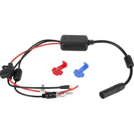 Antenne Radio DAB +/FM pour voiture, amplificateur de réception de Signal, Booster, tête SMA (1/5)