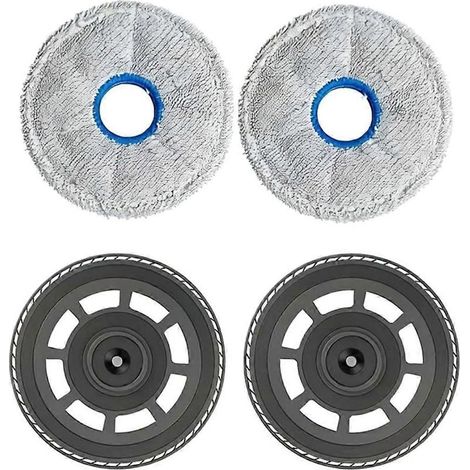 Pièces 4 pièces serpillière supports et serpillière, compatible avec DREAME X60 Max Ultra complet, accessoires pour robot aspirateur (1/5)