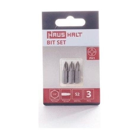 Bosch Set de bits 3 pcs 25 mm métal pour visseuse