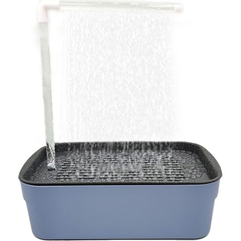 Automatische Vogeldusche im Papageien-Design mit Dusche, Haustierbad, USB-Wasserpumpe und Sprühhebel