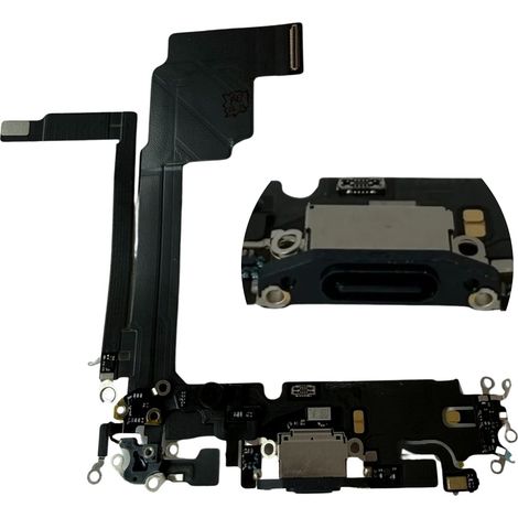 Conector de carga USB original ORG para iPhone 15 Pro Max (azul) (1/4)