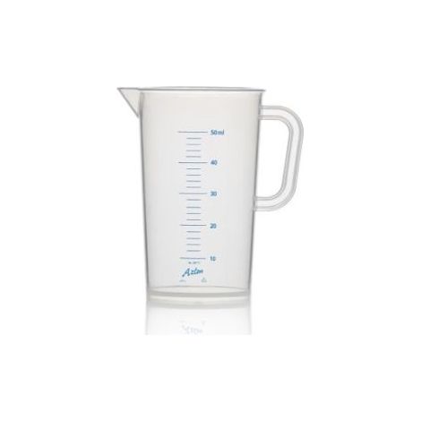 Bonbonne de laboratoire RS PRO, PP, 50ml ( Prix pour Paquet de 5 )
