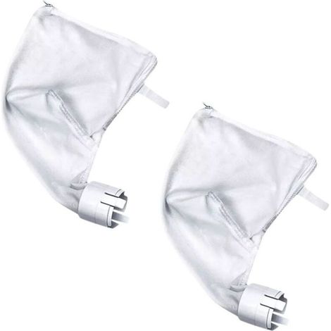 Kit de nettoyage de piscine 2 pièces, sacs de piscine pour grandes et petites impuretés, facile à utiliser, installation, ajustement 360 380 (1/5)