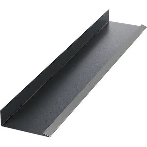 Collecteur fronton, gris Mat RAL 7024