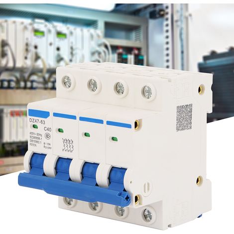 Disjoncteur miniature DZ47‑63 4P 40A 400V 50Hz (1/5)