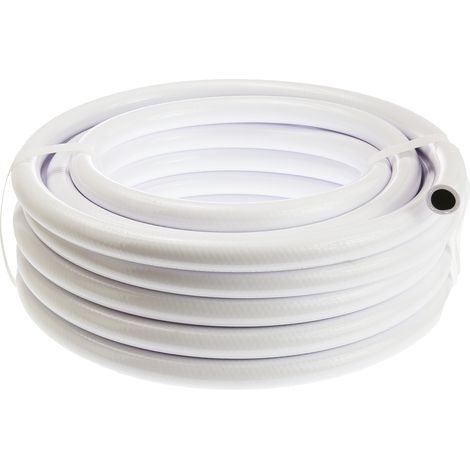 Tube flexible PVC renforcé, Ø 12.5mmx19mm, 10m, pour Eau ( Prix pour Bobine de 10 Mètres )