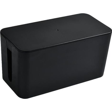 Kabelmanagementbox, schwarzer Deckel für Kabelaufbewahrungsbox (1/5)