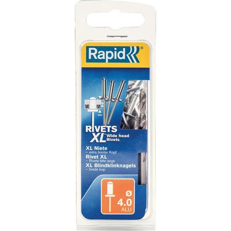 Rivets Alu Xl Fixation Robuste Aluminium Grand Format - Générique (1/2)