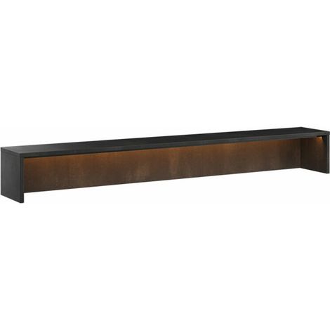 Étagère Orlbale 111 , Stratifié, Le nombre de portes: 0, Nombre de tiroirs: 0, 19x150x22cm, LED: Disponible