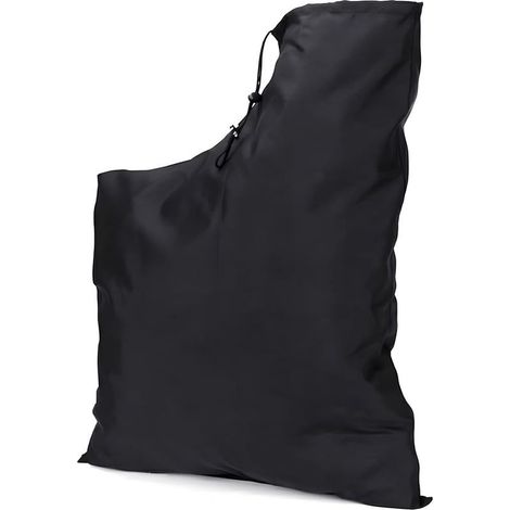 Laubfangsack – 600D Oxford-Gewebe – Kompatibel mit Laubbläsern und Laubsaugern – 50 l Fassungsvermögen – Schwarz – 1 Stück (1/5)