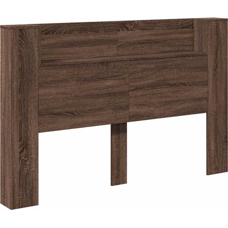 Maison Exclusive - Cabecero Marrón Roble Madera de ingeniería