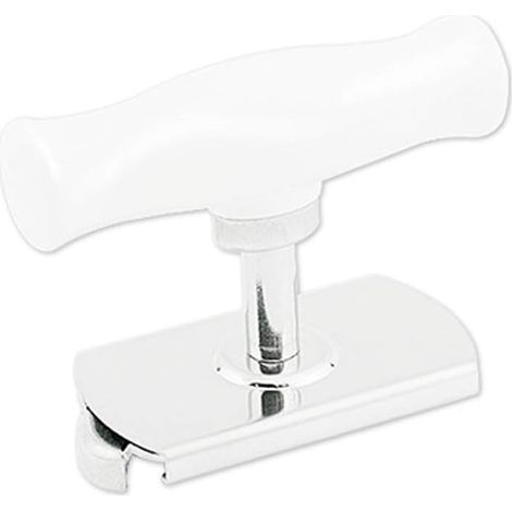 Ouvre-bocal pour seniors, ouvre-bocal réglable en acier inoxydable pour une ouverture facile (blanc) (1/3)