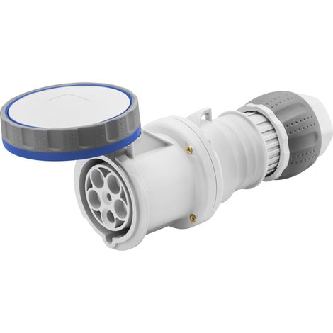 Presa Mobile CEE dritta 2P+T 200-250V 63A IP66 Gewiss GW63048H