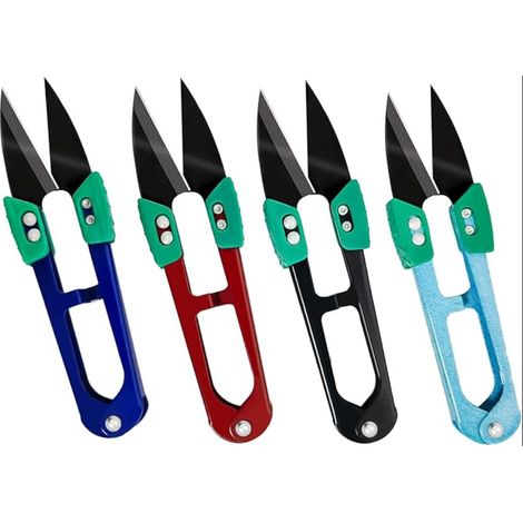 Secateur de Jardin, Petites Ciseaux Jardinage Ciseaux de Portables, Outils de Pépinière, Multifonctionnels, Sécateur pour Bonsai, Fleurs, Plantes (couleur) (1/5)