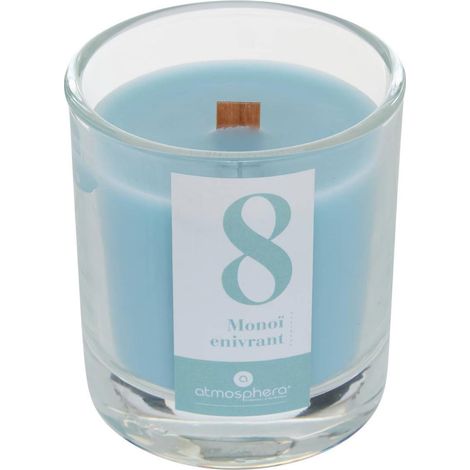 Bougie Parfumée en Verre "Numia" 180g Monoï Enivrant