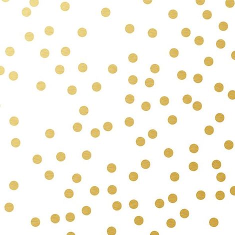 Braun & Company Servietten weiß gold 33 x 33 cm - 20er Pack Partydekoration