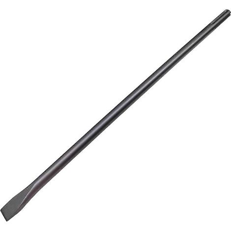 Ensemble SDS Max de 61 cm (24 pouces), burin plat de 2,5 cm (1 pouce), outil de dépose de carrelage compatible avec l'accessoire de perceuse à percussion SDS-Max - WELLNGS (1/5)