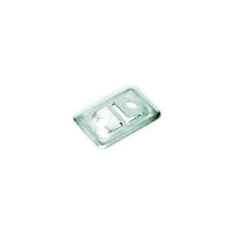 Support plafond pour rail de rideaux en I pour camping-car et caravane