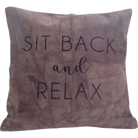 Signes Grimalt Cuscino con cuscini e strade di riempimento  Cuscino nero quadrato - 10x40x40cm