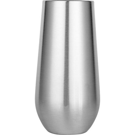 Verres à Vin en Acier Inoxydable - JINFGERNE - Chopes à Bière et Gobelets à Jus, Idéaux pour Pique-nique et Activités en Plein Air, Durable et Facile à Entretenir