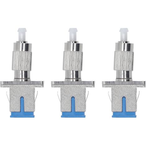 3 Pièces Connecteur Fibre Optique FC Mâle vers SC Femelle Adaptateur Convertisseur pour Localisateur de Défaut Visuel (1/5)