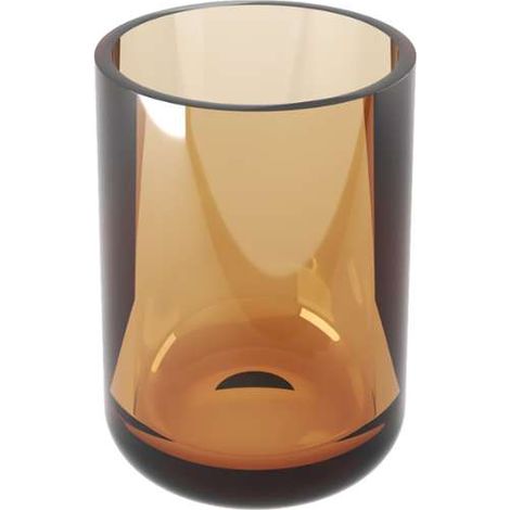 Nimco Abu, petit pot marron pour brosses à dents ABH 58-88 (1/3)