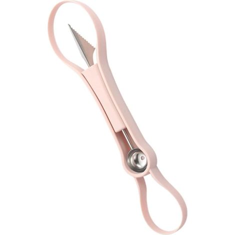 Cuillère à Melon Outil Multifonction en Acier Inoxydable Ergonomique (1/5)