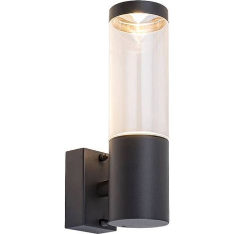 Lampada da parete Katowice ANTRAZHIT TRASPARENTE GU10 1X MAX 7W IP44 L: 11 cm B: 6cm H: 22 cm dimmerabile (1/5)