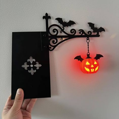 Lampe de bibliothèque décorative en forme de citrouille - Idéale pour les fêtes, Halloween et Noël. (1/4)