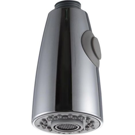 Deux Fonctions Robinet Cuisine Remplacement Extractible pour Douchette Evier Cuisine tête de pulvérisation en chrome 1/2" L'interface (1/5)