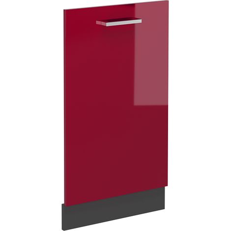 Façade R-Line, Rouge brillant, 45cm sans PT, Vicco