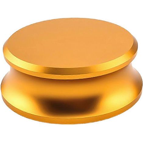 Pince à disque en aluminium / équilibreur de disque / accessoire pour platine vinyle (doré) (1/5)