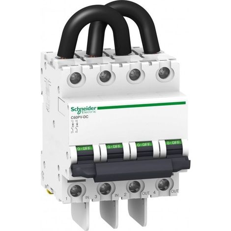Interruttore fotovoltaico Schneider C60PV-DC 800V 25A 2P bipolare - A9N61660