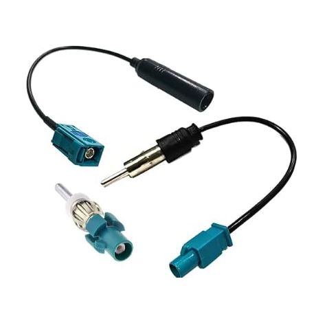 Adaptateur Antenne Autoradio Universel Câble Coaxial FM AM Convertisseur (1/5)