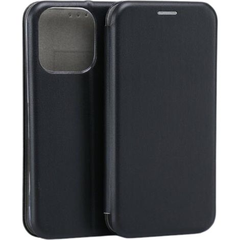 Funda magnética Beline Book para iPhone 16 Pro de 6,3 pulgadas, color negro.