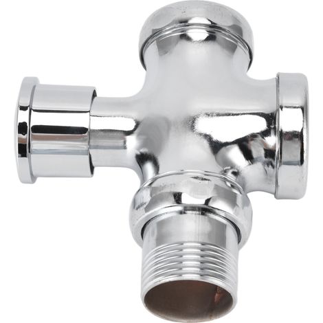 Vanne de chasse d'eau pour urinoir à bouton-poussoir, valve à temporisation pour réservoir de WC, pièces de rechange DN20 DN25 (1/5)