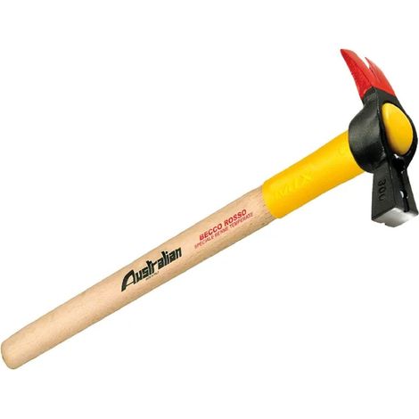 Martello becco rosso per carpentiere con calamita e manico in legno Mix -400 gr / 450 mm