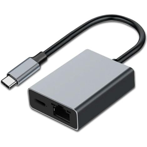Adaptateur USB-C vers Ethernet 1000 Mbps pour Chromecast, iPhone, MacBook Air, MacBook Pro et Windows (1/5)