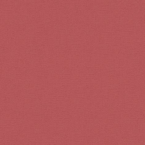 Papier peint intissé uni bureau & couloir | Papier peint salon rouge effet texturé | Tapisserie rouge unie chambre adulte - 10,05 x 0,53 m (1/5)