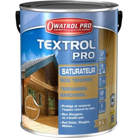 Owatrol – Saturateur bois chêne moyen 5L – Protection durable pour bois extérieur – Application facile, finition satinée – Résistant aux intempéries (1/5)