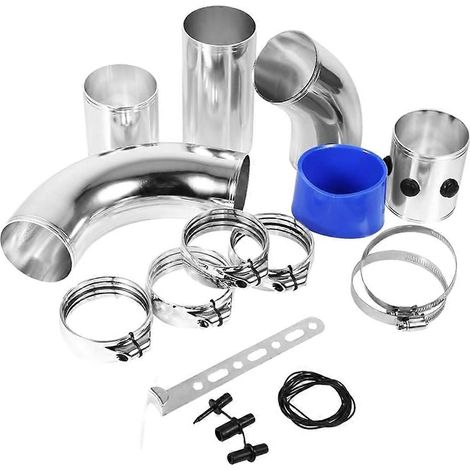 Kit de tuyau d'admission universel 76 mm pour modification de voiture, 5 sections (1/5)