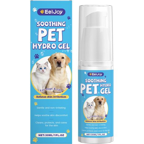 Gel de soin pour animaux de compagnie à la formule douce, légère et facilement absorbée, adapté aux chats et aux chiens, pour un usage quotidien à la maison – 30 ml (1/5)