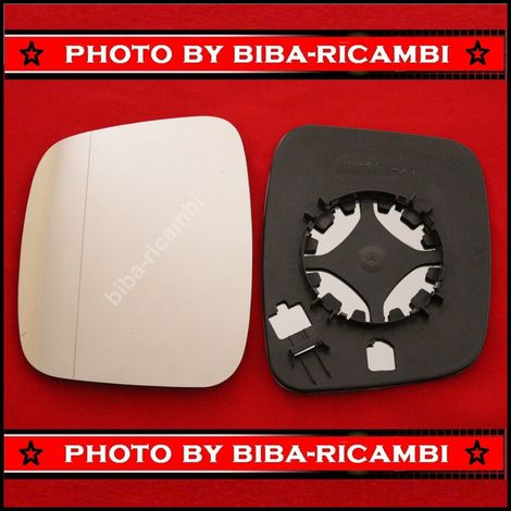 Piastra specchio retrovisore asferico angolo cieco lato sx-guidatore (1/2)