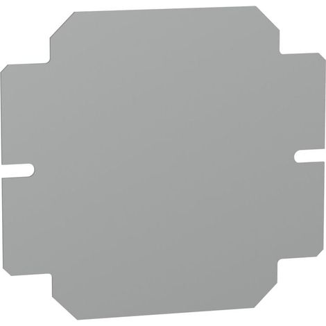 Telaio pieno acciaio zincato 150x150mm per cassetta Spacial SBM - NSYMM11SB