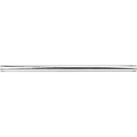 Raccord de tuyauterie mâle en acier inoxydable, adaptateur, accessoire de plomberie, 50 cm, filetage mâle G3/4, rallonge de 50 cm (1/5)