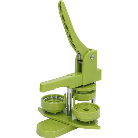 Anstecknadelmaschine (100er-Set) – Knopfdruckmaschine zur Herstellung personalisierter Anstecknadeln (25 mm) – Ideal als Familiengeschenk (1/5)